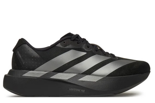 Adidas Adizero in Core Black and Iron Metallic