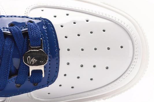 A Bathing Ape Bape Sta White Blue Edition