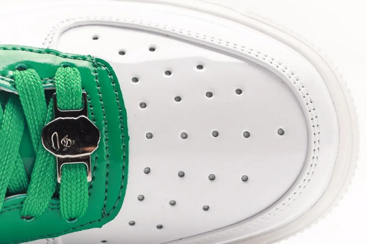 A Bathing Ape Bape Sta White Green Edition